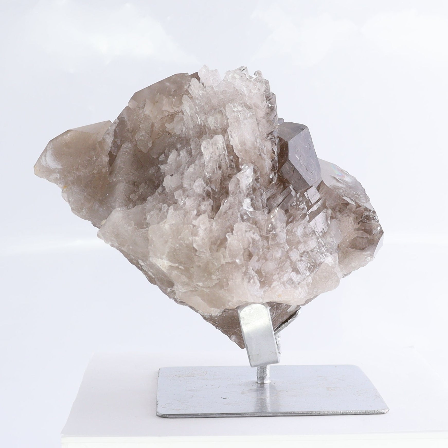 Smoky Quartz Cluster with Stand - Expert Wholesale and Supplier of Wholesale Crystals & Bulk Gemstones, ["cluster","Clusters","Quartz","Smoky Quartz"]