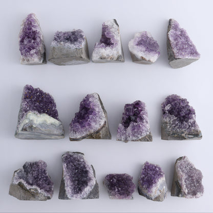 Amethyst Set of 14 - Expert Wholesale and Supplier of Wholesale Crystals & Bulk Gemstones, ["Amethyst","Freeforms"]