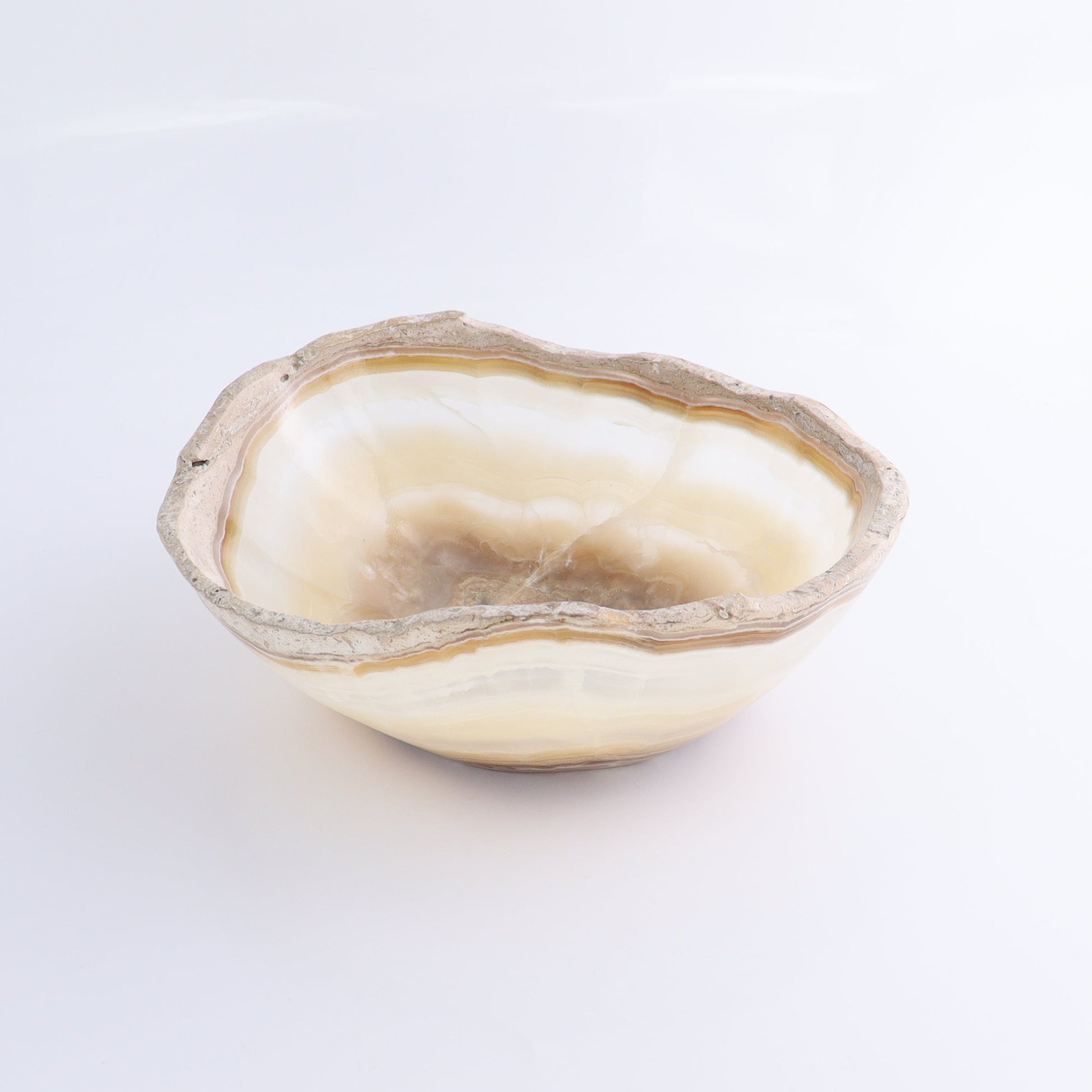 Mexican Onyx/Calcite Bowl - Expert Wholesale and Supplier of Wholesale Crystals & Bulk Gemstones, ["Bowls","Calcite","Mexico","onyx"]