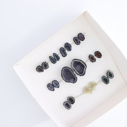 Tabasco Geodes 10 Pairs - Expert Wholesale and Supplier of Wholesale Crystals & Bulk Gemstones, ["Geodes","Tabasco Geode"]