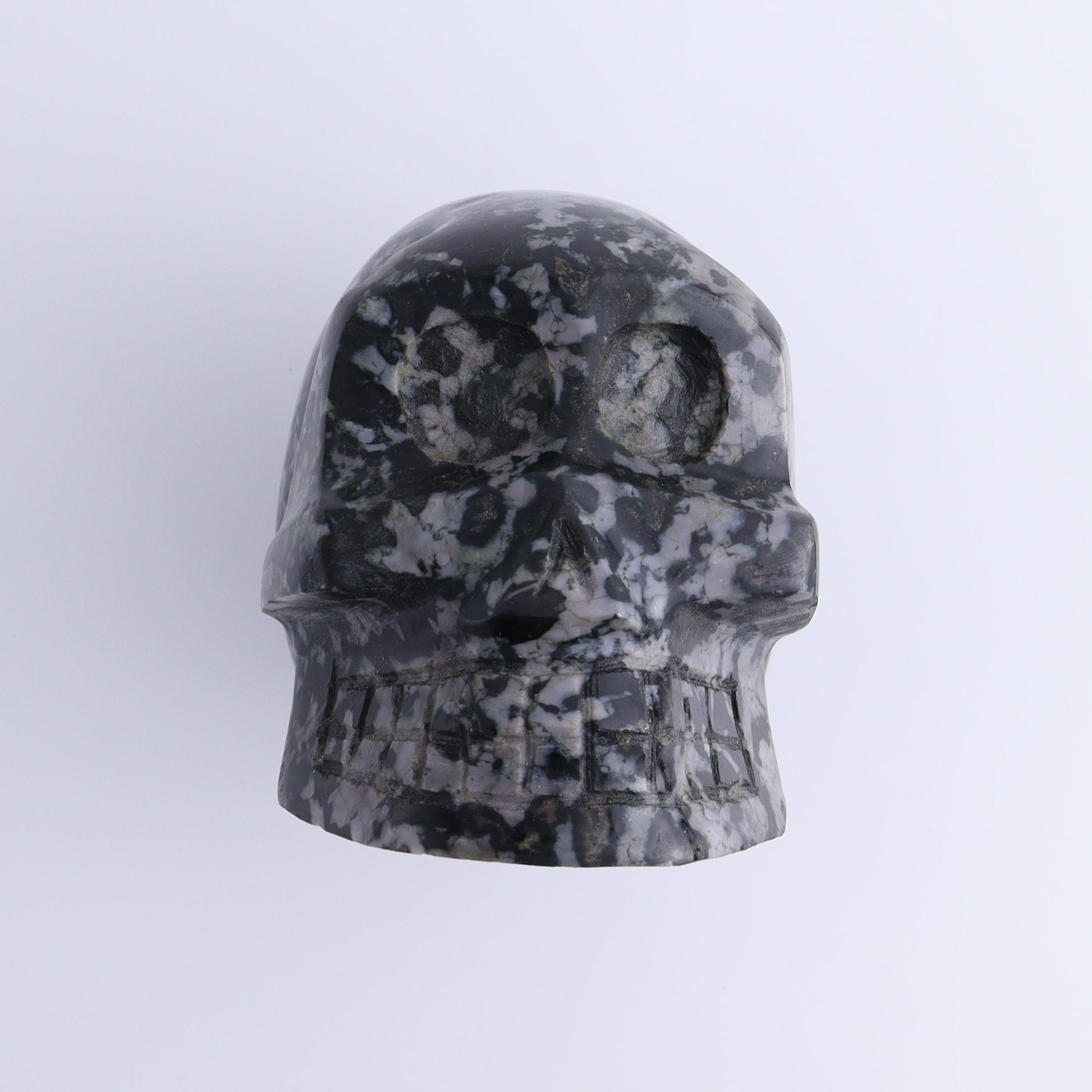 Indigo Gabbro Skull - Expert Wholesale and Supplier of Wholesale Crystals & Bulk Gemstones, ["Indigo Gabbro","Madagascar","Skulls"]
