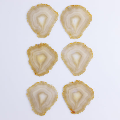 Iris Agate Slices Set of 6 - Expert Wholesale and Supplier of Wholesale Crystals & Bulk Gemstones, ["Agate","Iris Agate","Slices and Slabs"]