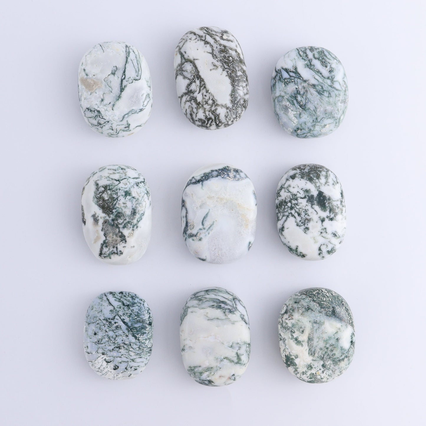 Tree Agate Palm Stones 1 kg Set - Expert Wholesale and Supplier of Wholesale Crystals & Bulk Gemstones, ["Agate","Palm Stones","Tree Agate"]