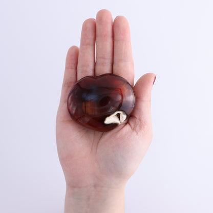 Carnelian Hearts Set of 8 - Expert Wholesale and Supplier of Wholesale Crystals & Bulk Gemstones, ["carnelian","Hearts","Madagascar"]