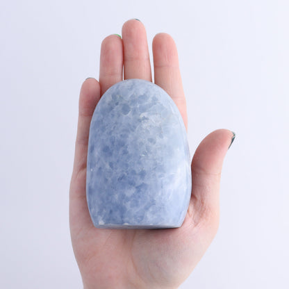 Blue Calcite Freeforms Set of 6 - Expert Wholesale and Supplier of Wholesale Crystals & Bulk Gemstones, ["Blue Calcite","Calcite","Freeform","Freeforms"]