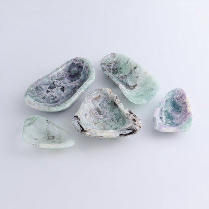 Fluorite Bowls Set of 5 - Expert Wholesale and Supplier of Wholesale Crystals & Bulk Gemstones, ["Bowls","Fluorite","Mexico"]