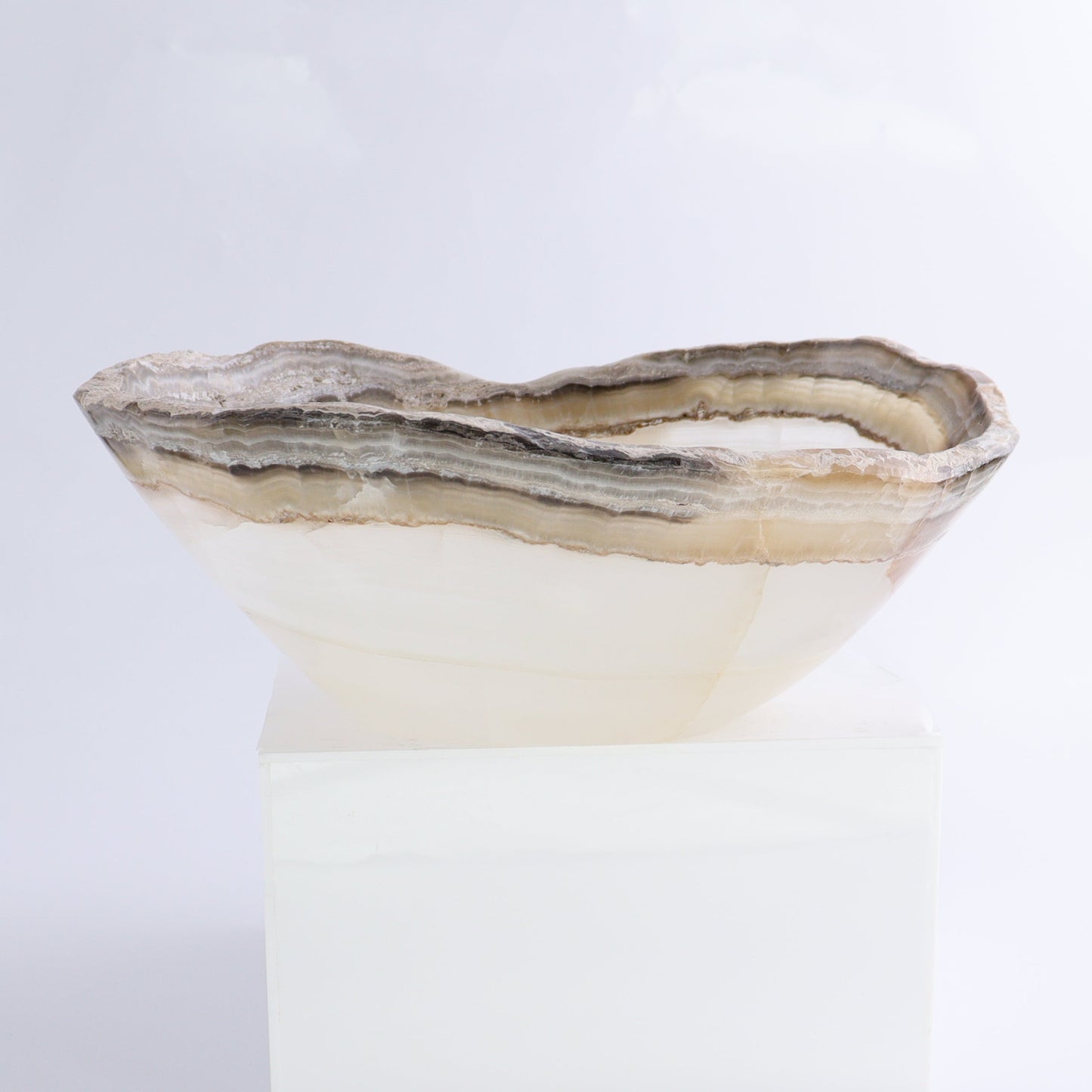 Mexican Onyx/Calcite Bowl - Expert Wholesale and Supplier of Wholesale Crystals & Bulk Gemstones, ["Bowls","Calcite","Mexico","onyx"]