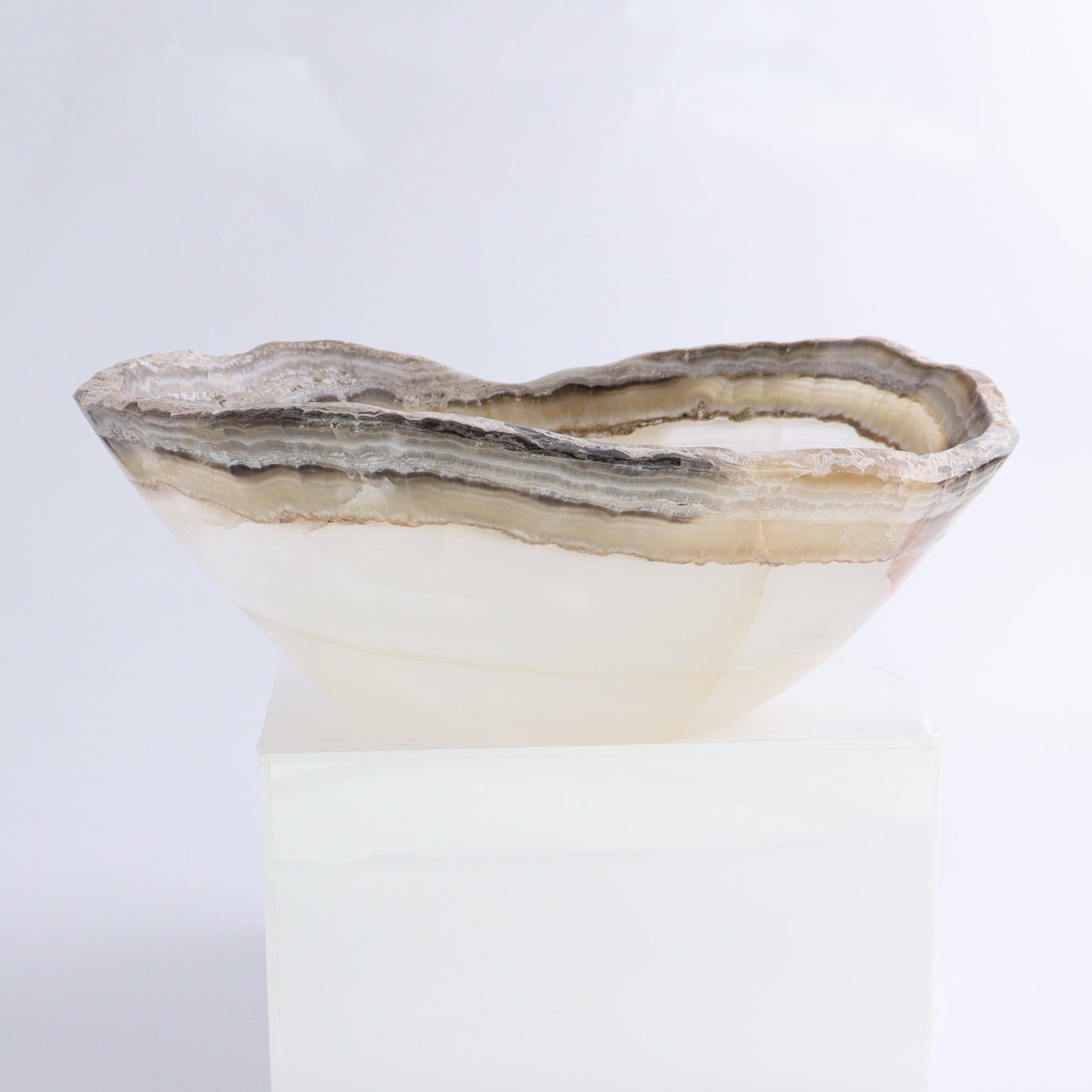 Mexican Onyx/Calcite Bowl - Expert Wholesale and Supplier of Wholesale Crystals & Bulk Gemstones, ["Bowls","Calcite","Mexico","onyx"]