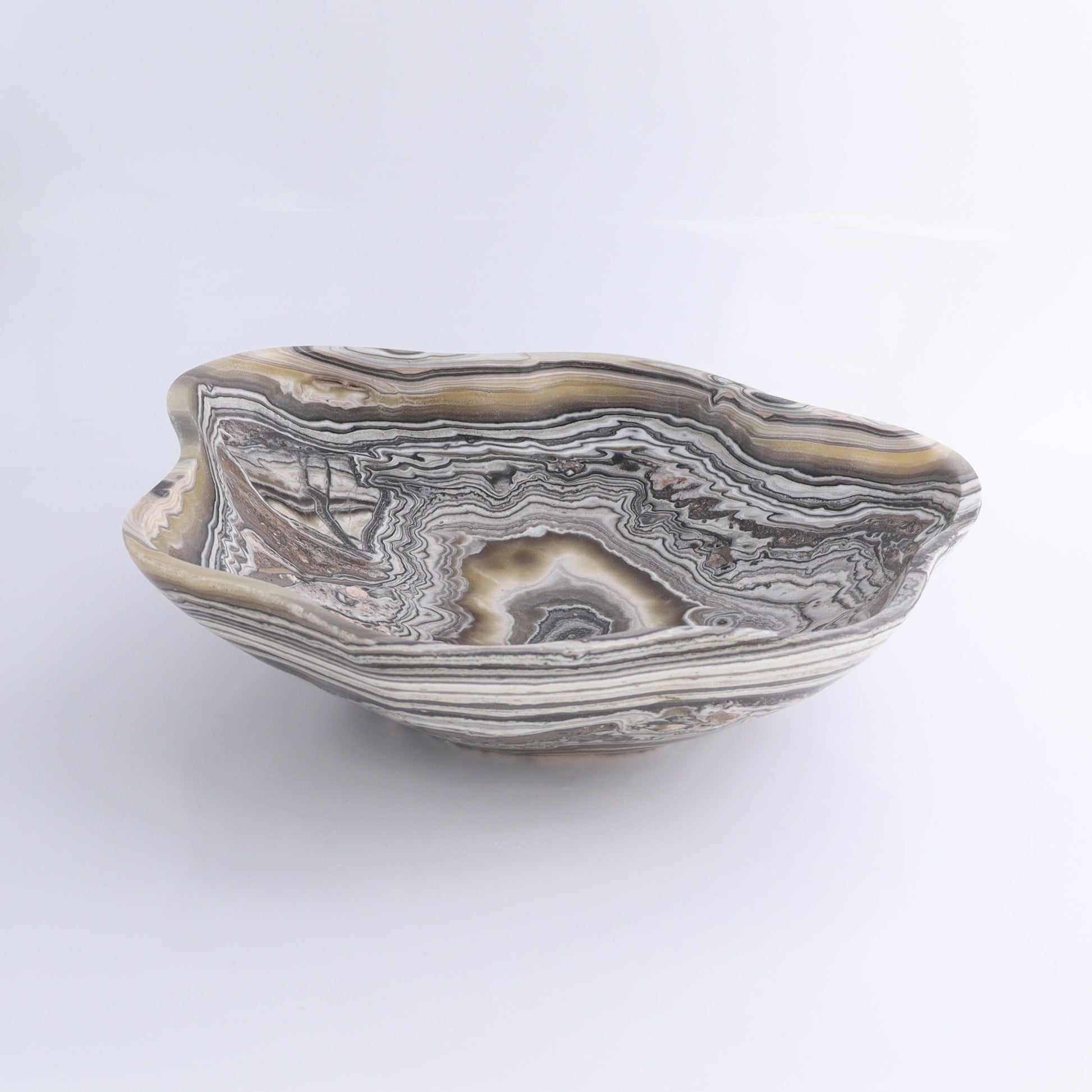 Mexican Onyx/Calcite Bowl - Expert Wholesale and Supplier of Wholesale Crystals & Bulk Gemstones, ["Bowls","Calcite","Mexico","onyx"]