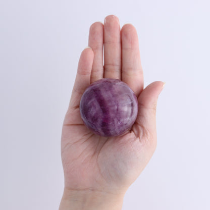 Purple Fluorite Spheres Set of 6 - Expert Wholesale and Supplier of Wholesale Crystals & Bulk Gemstones, ["Fluorite","Purple Fluorite","Spheres"]