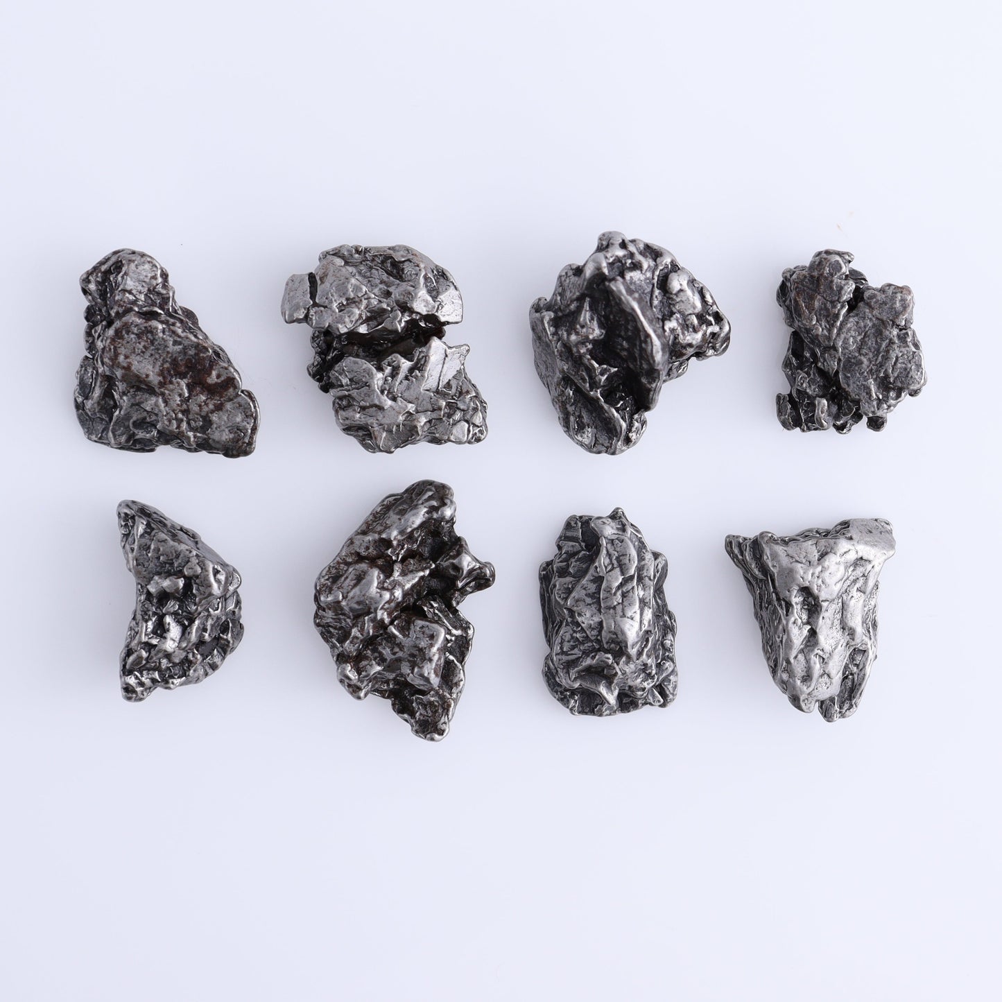 Campos del Cielo Meteorites Set of 8 - Expert Wholesale and Supplier of Wholesale Crystals & Bulk Gemstones, ["Campos del Cielo Meteorites","Meteorite","Rough","Roughs"]