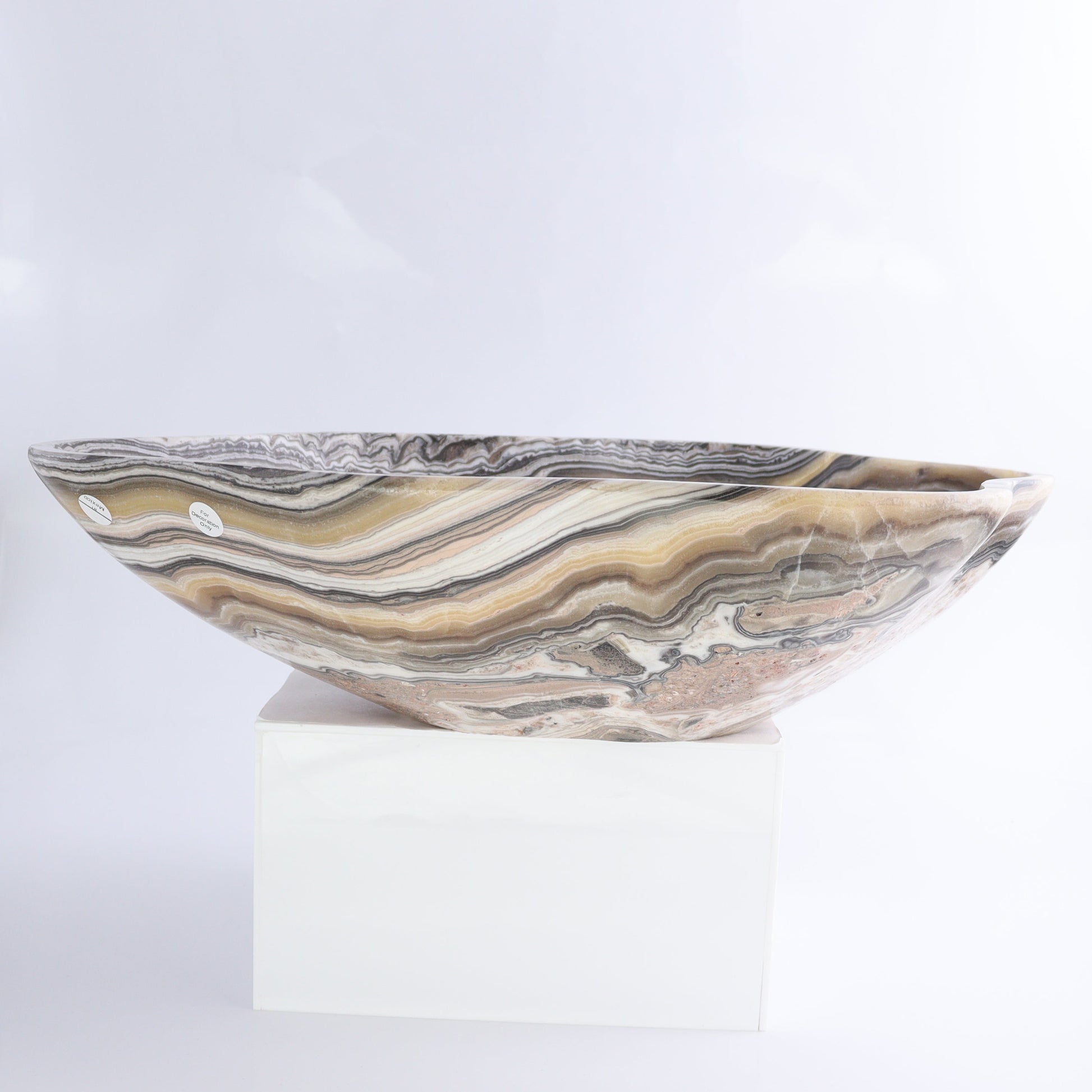 Mexican Onyx/Calcite Bowl - Expert Wholesale and Supplier of Wholesale Crystals & Bulk Gemstones, ["Bowls","Calcite","Mexico","onyx"]