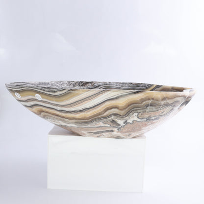 Mexican Onyx/Calcite Bowl - Expert Wholesale and Supplier of Wholesale Crystals & Bulk Gemstones, ["Bowls","Calcite","Mexico","onyx"]