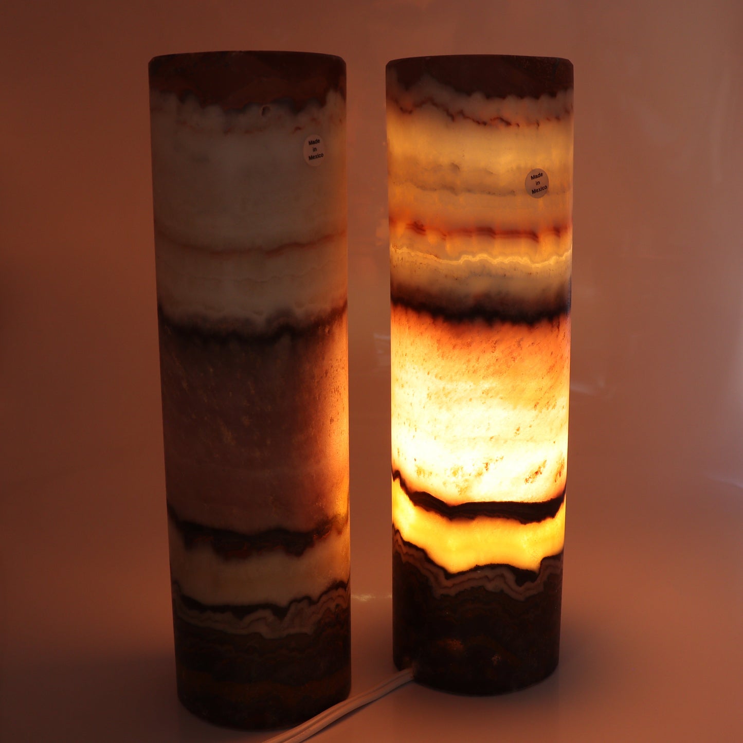 Onyx Lamps Set of 2 - Expert Wholesale and Supplier of Wholesale Crystals & Bulk Gemstones, ["Lamps","Mexico","onyx"]