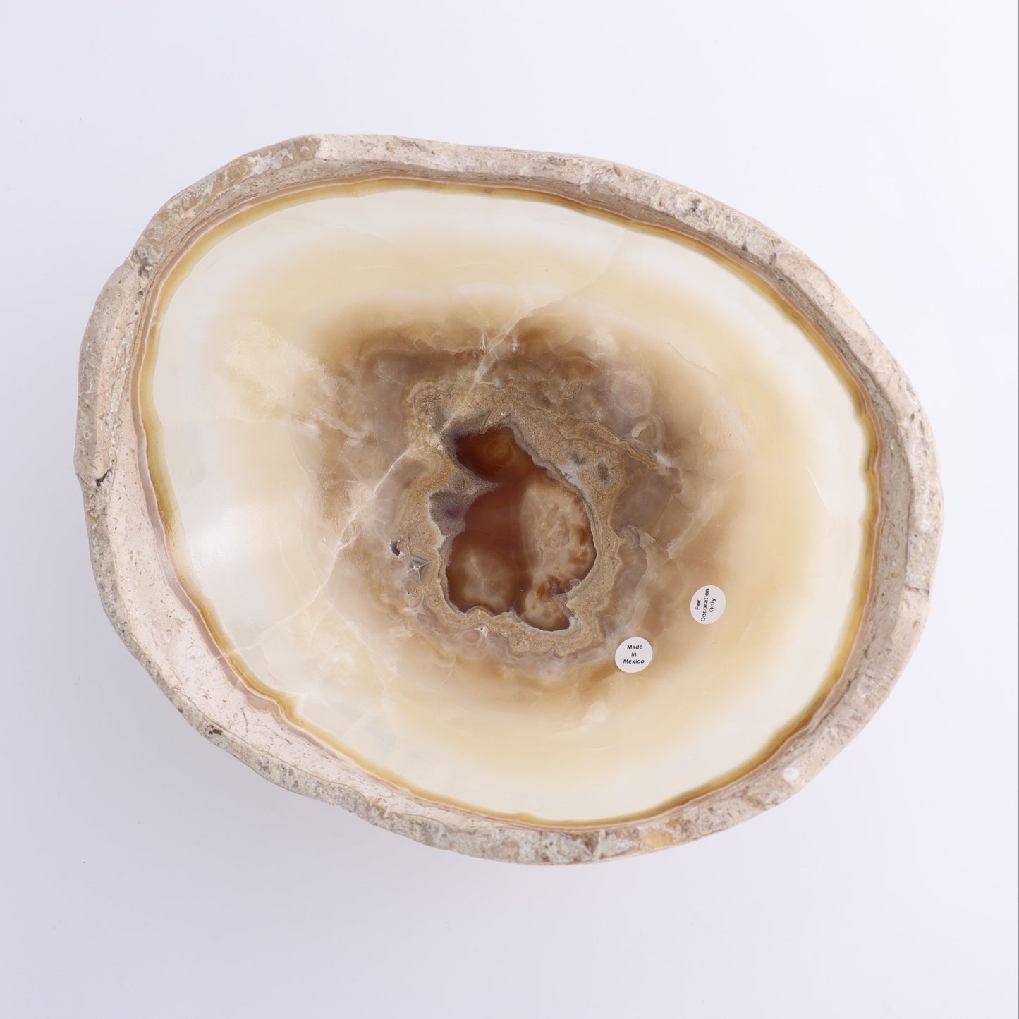Mexican Onyx/Calcite Bowl - Expert Wholesale and Supplier of Wholesale Crystals & Bulk Gemstones, ["Bowls","Calcite","Mexico","onyx"]