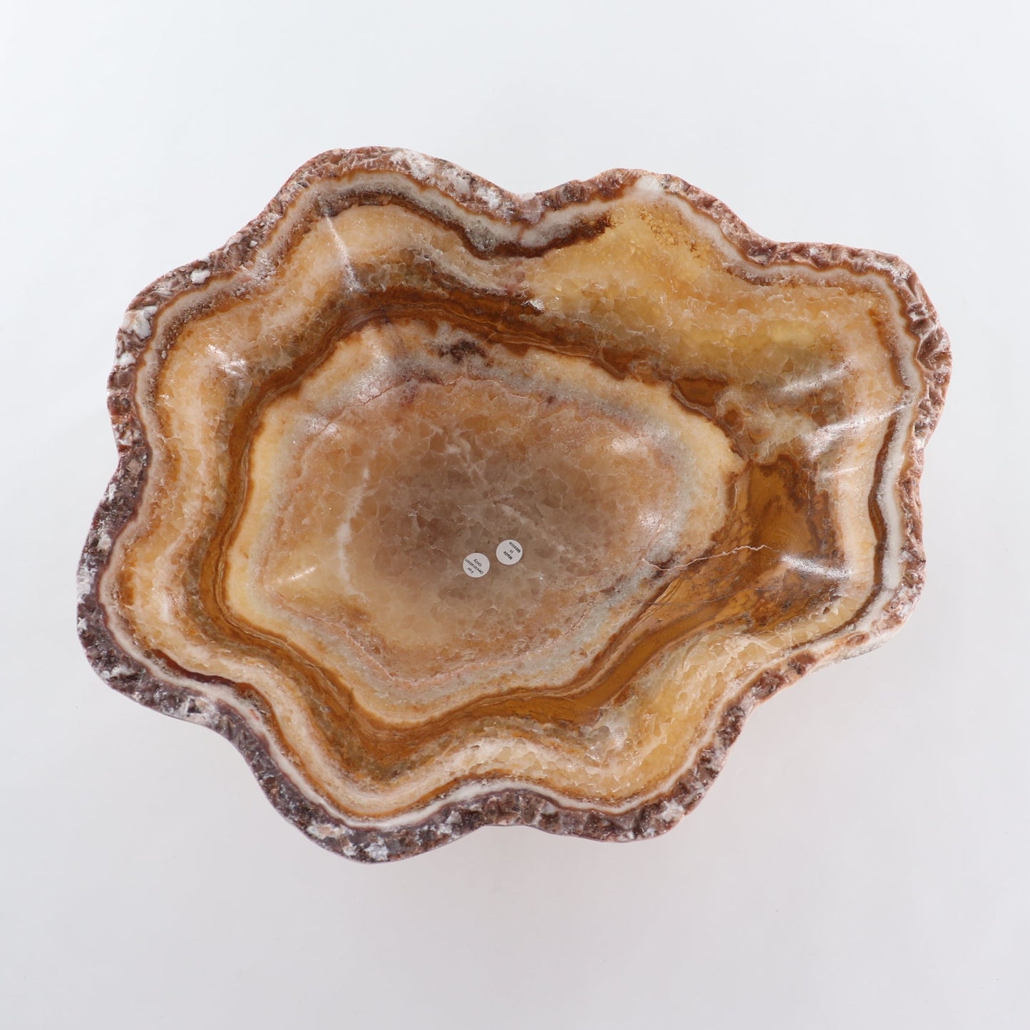 Mexican Onyx/Calcite Bowl 15"