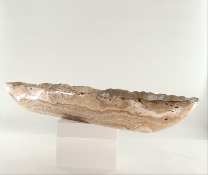Onyx Canoe Bowl - Expert Wholesale and Supplier of Wholesale Crystals & Bulk Gemstones, ["Bowls","canoe","Mexico","onyx"]