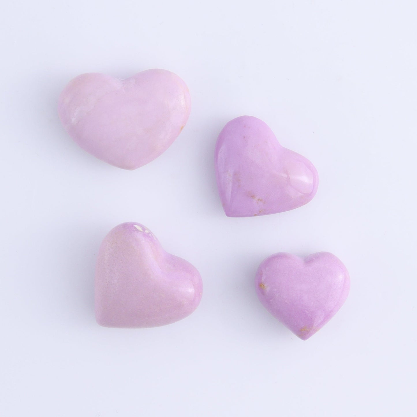 Phosphosiderite Hearts Set of 20 - Expert Wholesale and Supplier of Wholesale Crystals & Bulk Gemstones, ["Hearts","Phosphosiderite"]