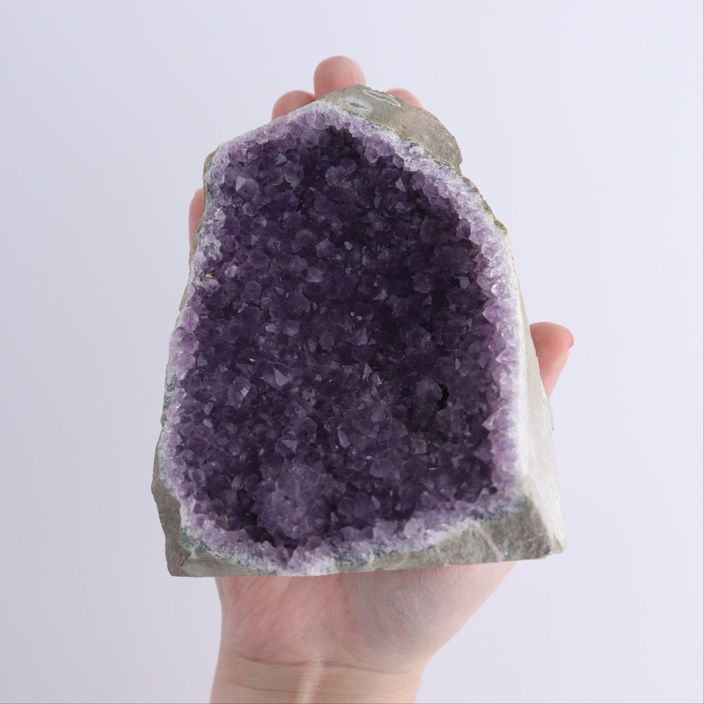 Uruguay Amethyst Cut Base Set of 4 - Expert Wholesale and Supplier of Wholesale Crystals & Bulk Gemstones, ["Amethyst","Cut Base","Uruguay"]