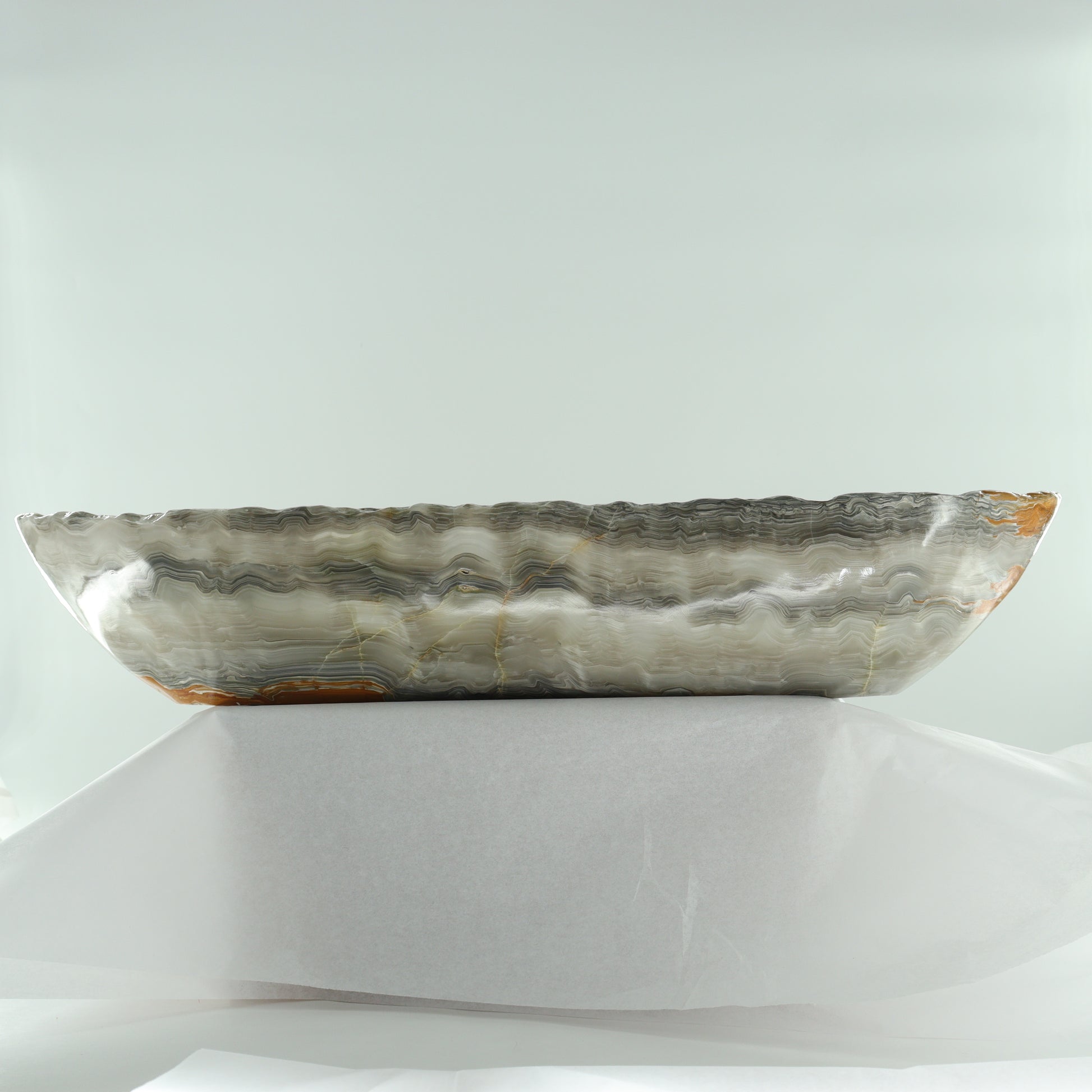 Onyx Canoe Bowl - Expert Wholesale and Supplier of Wholesale Crystals & Bulk Gemstones, ["Bowls","canoe","Mexico","onyx"]