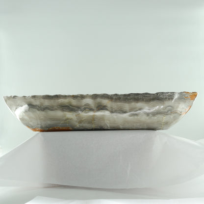 Onyx Canoe Bowl - Expert Wholesale and Supplier of Wholesale Crystals & Bulk Gemstones, ["Bowls","canoe","Mexico","onyx"]