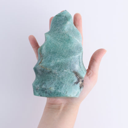 Amazonite Flames Set of 5 - Expert Wholesale and Supplier of Wholesale Crystals & Bulk Gemstones, ["Amazonite","close_30","flames","Madagascar"]