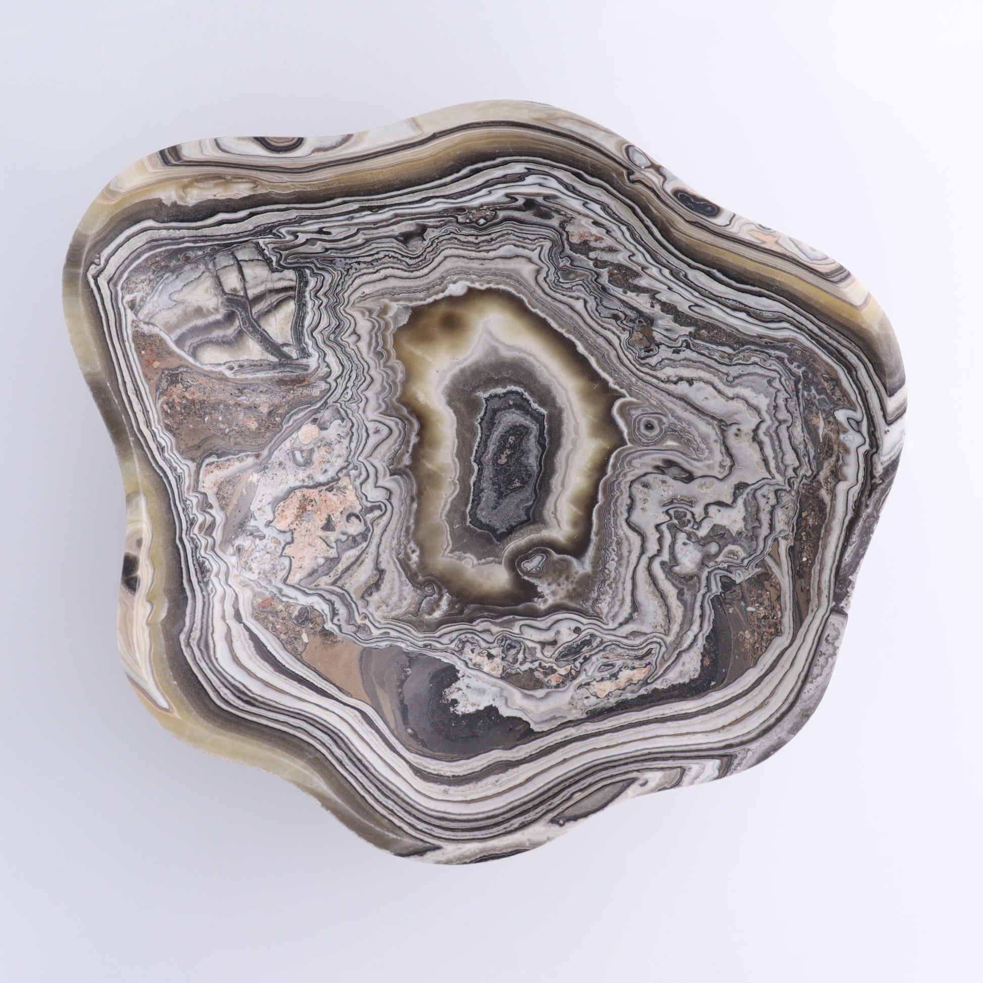 Mexican Onyx/Calcite Bowl - Expert Wholesale and Supplier of Wholesale Crystals & Bulk Gemstones, ["Bowls","Calcite","Mexico","onyx"]