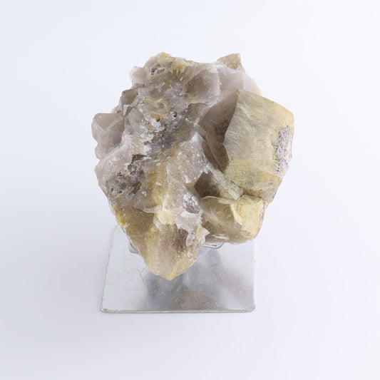 Rutiled Quartz Cluster with Stand