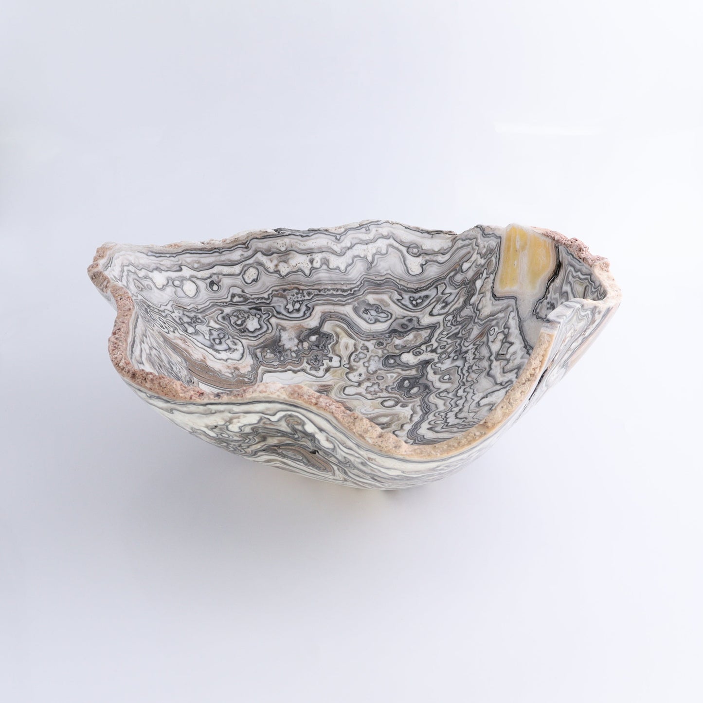 Mexican Onyx/Calcite Bowl - Expert Wholesale and Supplier of Wholesale Crystals & Bulk Gemstones, ["Bowls","Calcite","Mexico","onyx"]