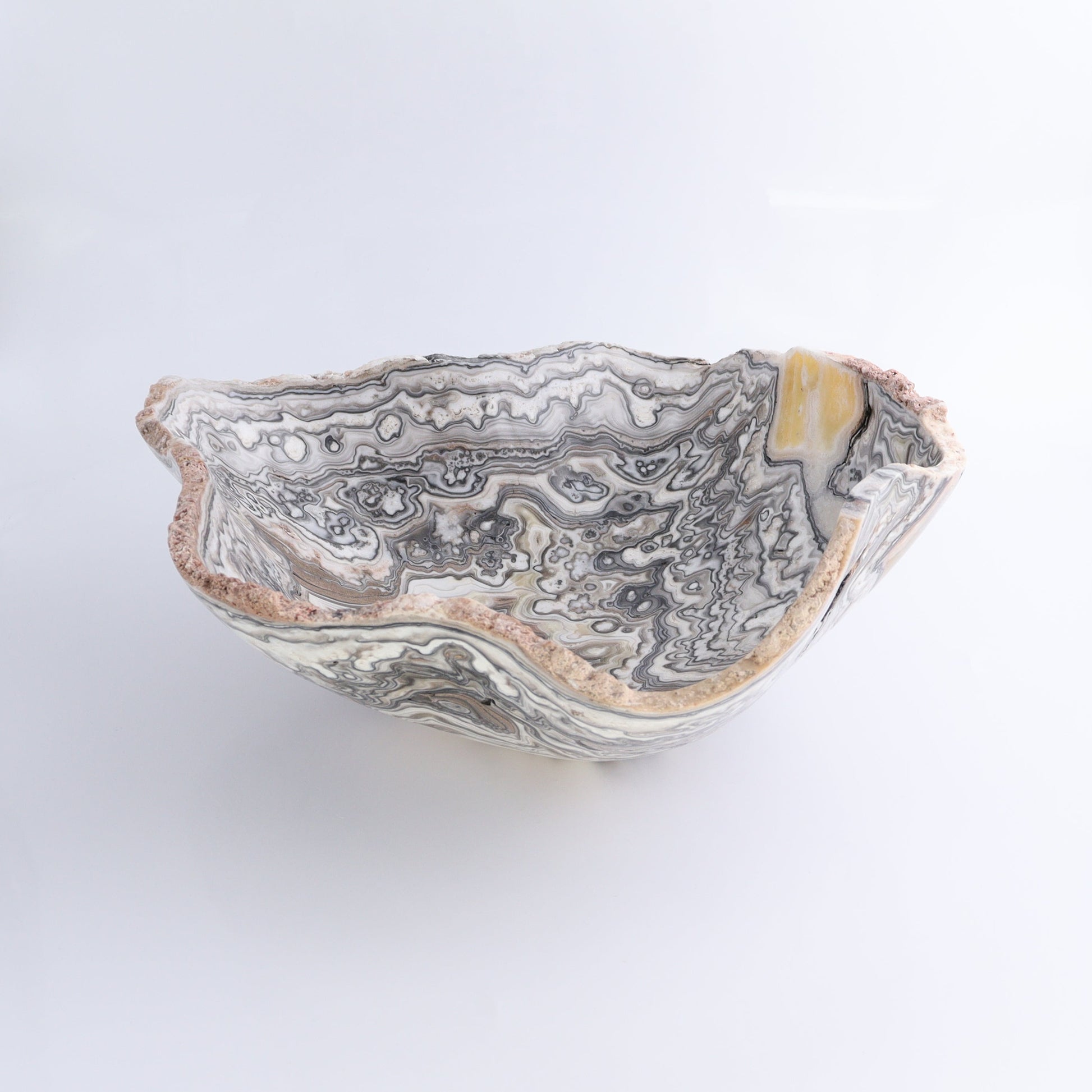 Mexican Onyx/Calcite Bowl - Expert Wholesale and Supplier of Wholesale Crystals & Bulk Gemstones, ["Bowls","Calcite","Mexico","onyx"]