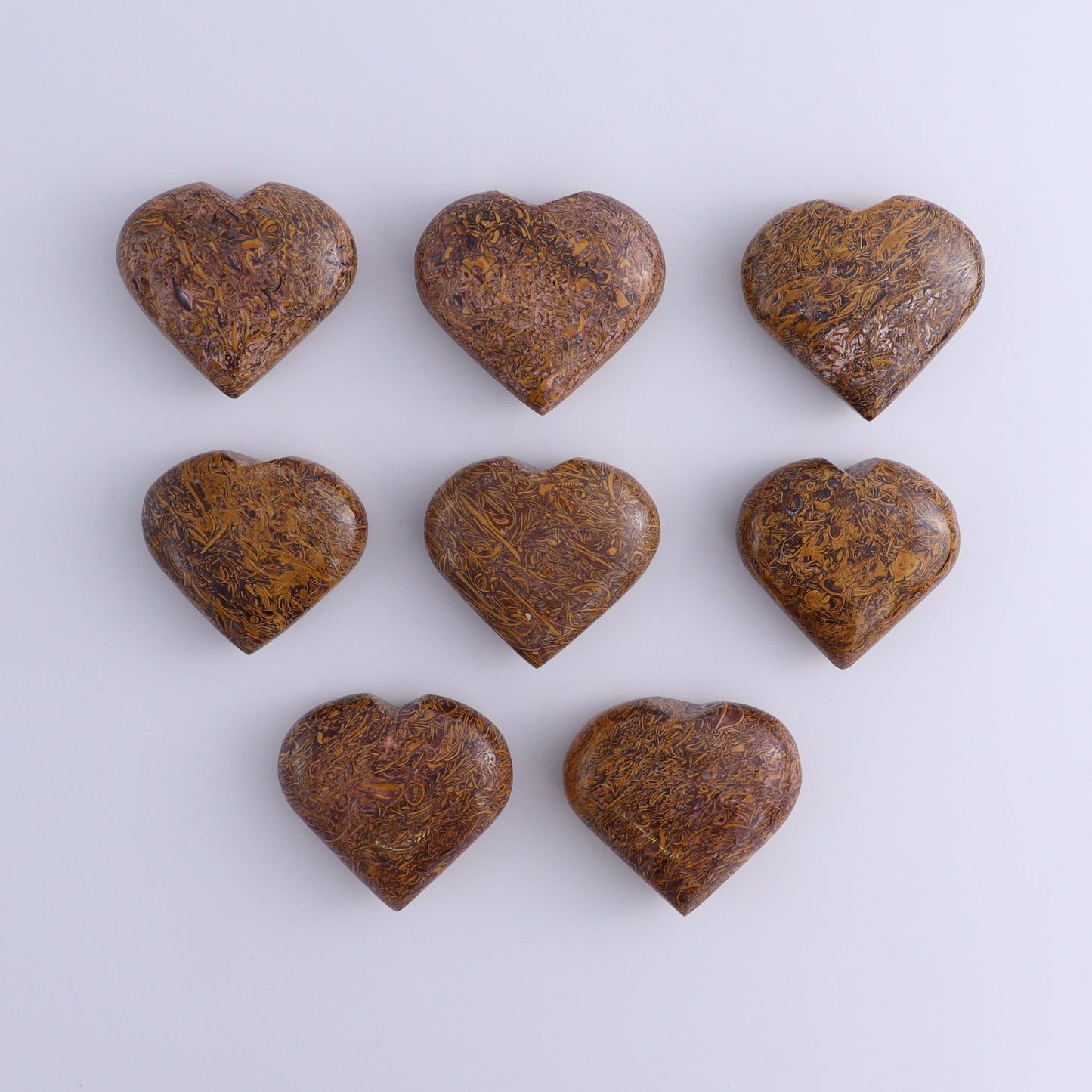 Calligraphy Jasper Hearts 1 kg Set - Expert Wholesale and Supplier of Wholesale Crystals & Bulk Gemstones, ["Calligraphy Jasper","Hearts","jasper"]