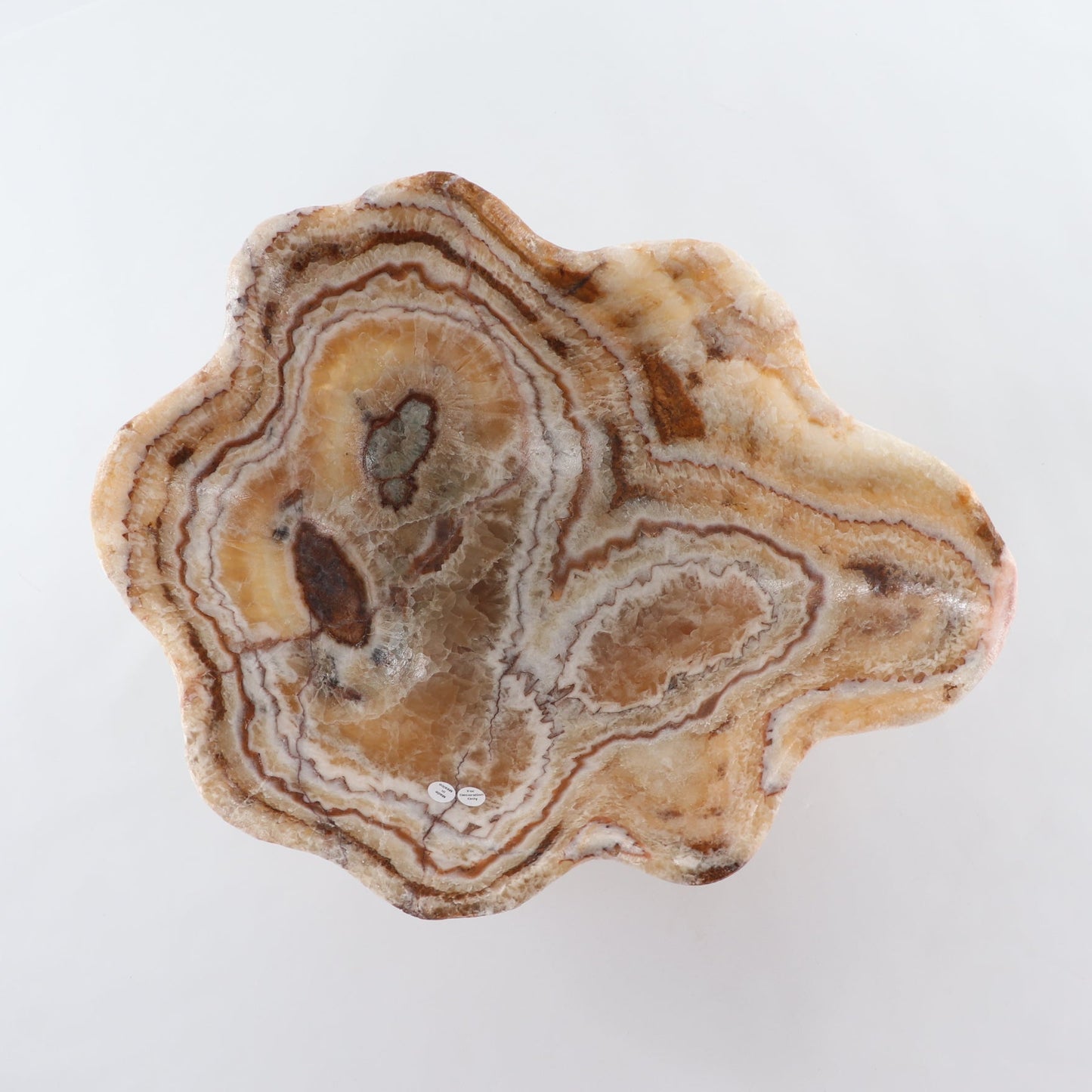 Mexican Onyx/Calcite Bowl 16"