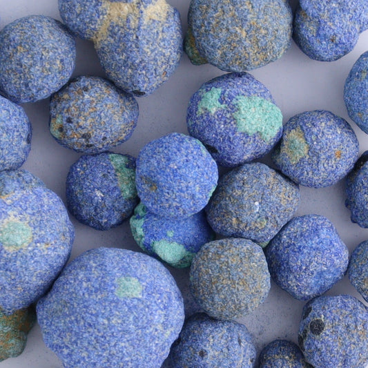 Azurite Blueberry Roughs 100 g Set - Expert Wholesale and Supplier of Wholesale Crystals & Bulk Gemstones, ["China","Indochinite","Rough","Roughs"]