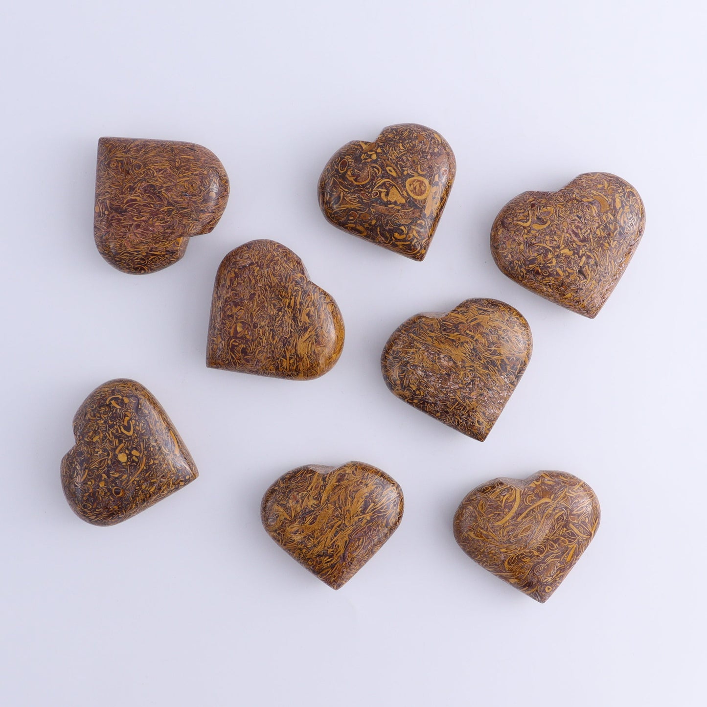 Calligraphy Jasper Hearts 1 kg Set - Expert Wholesale and Supplier of Wholesale Crystals & Bulk Gemstones, ["Calligraphy Jasper","Hearts","jasper"]
