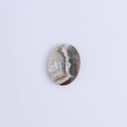 One Moss Agate Oval Cab - Expert Wholesale and Supplier of Wholesale Crystals & Bulk Gemstones, ["Agate","Cabs","Moss Agate","Oval"]