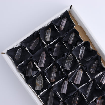 Powellite Towers Set of 24 - Expert Wholesale and Supplier of Wholesale Crystals & Bulk Gemstones, ["Powellite","Towers"]