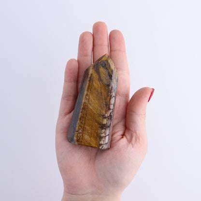 Tiger Eye Towers Set of 6 - Expert Wholesale and Supplier of Wholesale Crystals & Bulk Gemstones, ["Brazil","close_70","Tiger Eye","Towers"]