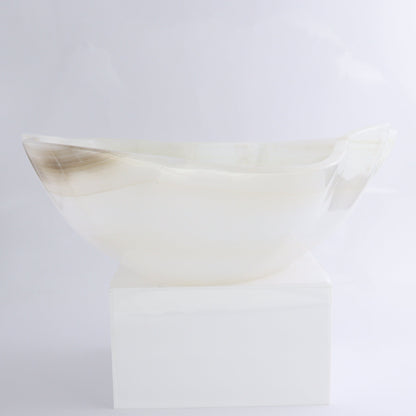 Mexican Onyx/Calcite Bowl - Expert Wholesale and Supplier of Wholesale Crystals & Bulk Gemstones, ["Bowls","Calcite","Mexico","onyx"]