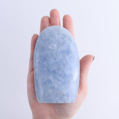 Blue Calcite Freeforms Set of 6 - Expert Wholesale and Supplier of Wholesale Crystals & Bulk Gemstones, ["Blue Calcite","Calcite","Freeform","Freeforms"]
