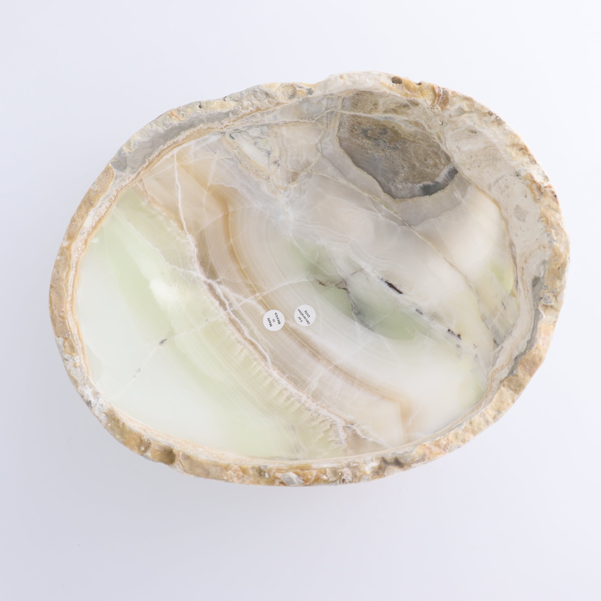 Mexican Onyx/Calcite Bowl - Expert Wholesale and Supplier of Wholesale Crystals & Bulk Gemstones, ["Bowls","Calcite","Mexico","onyx"]