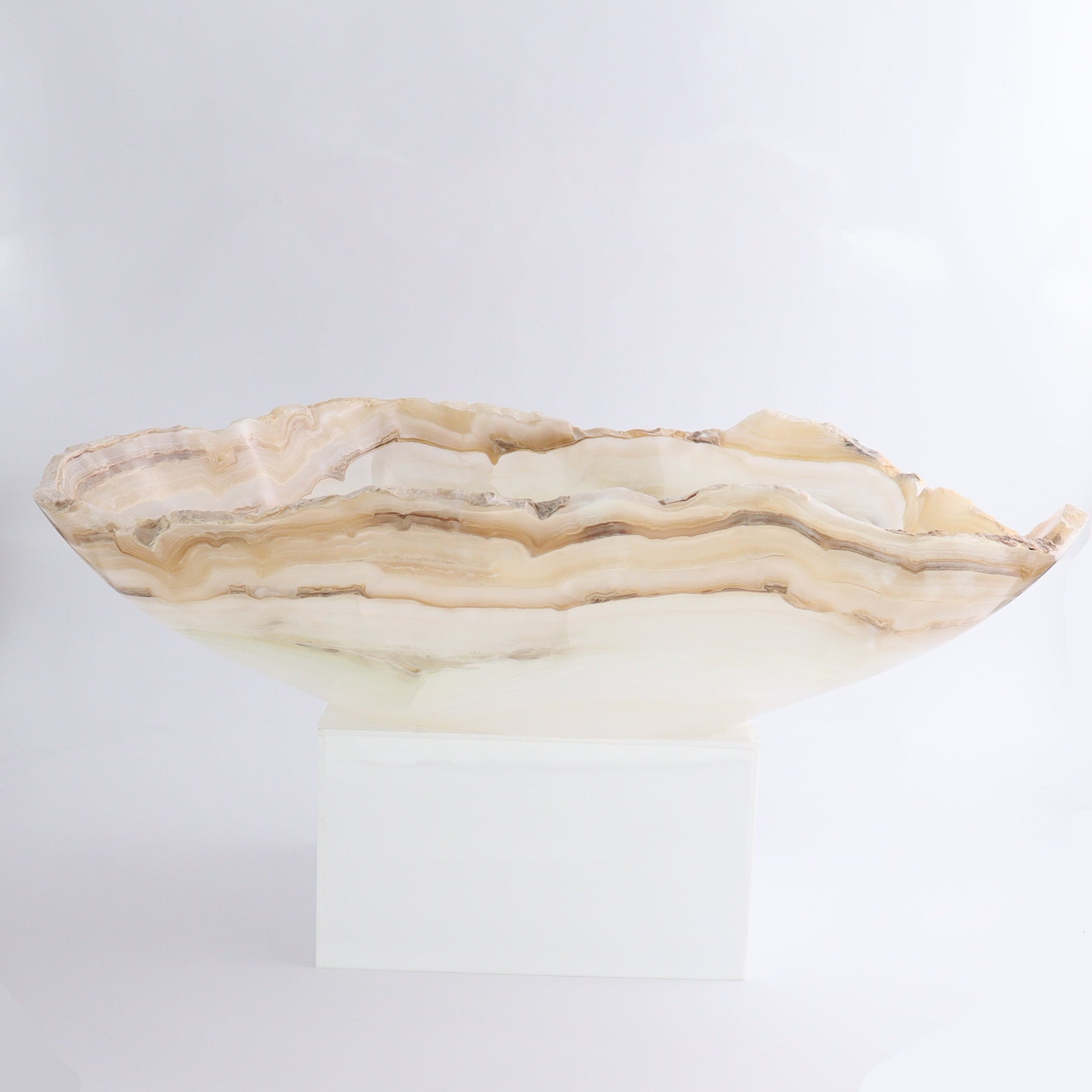Mexican Onyx/Calcite Bowl - Expert Wholesale and Supplier of Wholesale Crystals & Bulk Gemstones, ["Bowls","Calcite","Mexico","onyx"]