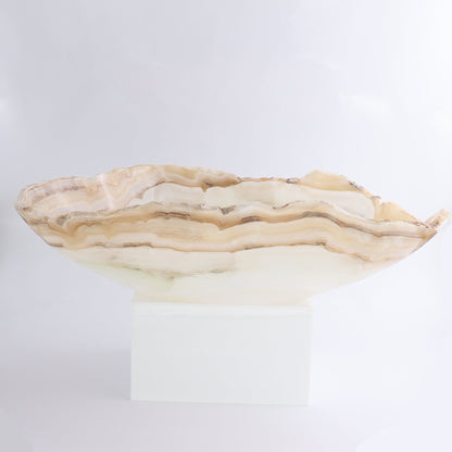 Mexican Onyx/Calcite Bowl - Expert Wholesale and Supplier of Wholesale Crystals & Bulk Gemstones, ["Bowls","Calcite","Mexico","onyx"]