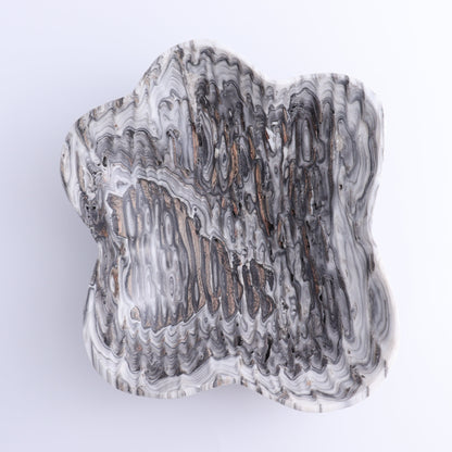 One Bowl Mexican Onyx/Calcite Black/White Zebra - Expert Wholesale and Supplier of Wholesale Crystals & Bulk Gemstones, ["bowl","Calcite","Catalog Onyx","Decorative Dish","Mexico","onyx"]
