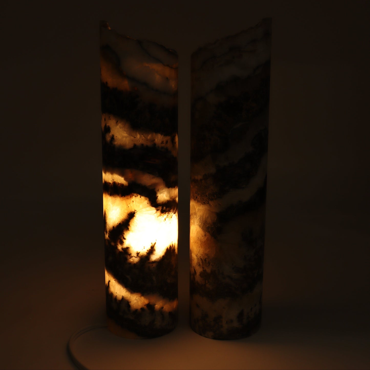 Onyx Lamps Set of 2 - Expert Wholesale and Supplier of Wholesale Crystals & Bulk Gemstones, ["Lamps","Mexico","onyx"]