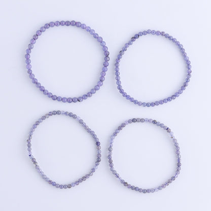 One Tanzinite 3 - 4 mm Bracelet - Expert Wholesale and Supplier of Wholesale Crystals & Bulk Gemstones, ["Bracelet","bracelets","Tanzinite"]