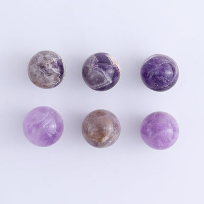 One Mini Amethyst Sphere - Expert Wholesale and Supplier of Wholesale Crystals & Bulk Gemstones, ["Amethyst","Madagascar","Spheres"]
