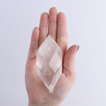 Quartz Faceted Double Points Set of 11 - Expert Wholesale and Supplier of Wholesale Crystals & Bulk Gemstones, ["Brazil","Clear Quartz","Mixed Carvings","Quartz"]