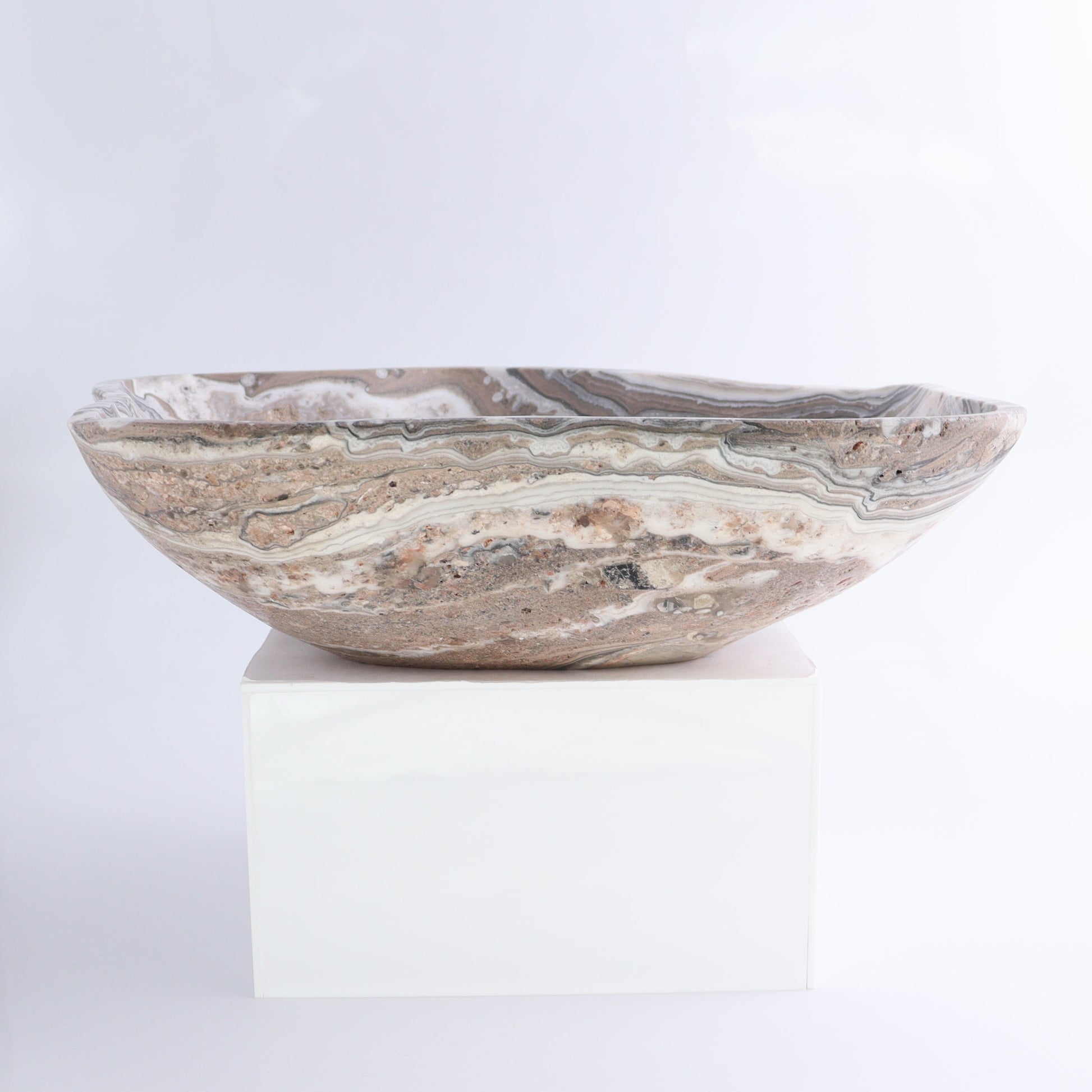 Mexican Onyx/Calcite Bowl - Expert Wholesale and Supplier of Wholesale Crystals & Bulk Gemstones, ["Bowls","Calcite","Mexico","onyx"]