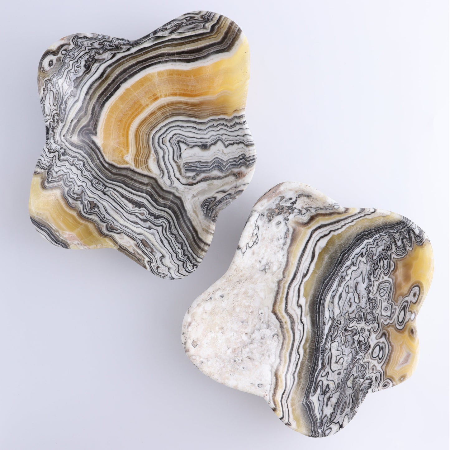 One Bowl Mexican Onyx/Calcite Yellow Zebra - Expert Wholesale and Supplier of Wholesale Crystals & Bulk Gemstones, ["bowl","Calcite","Catalog Onyx","Decorative Dish","Mexico","onyx"]
