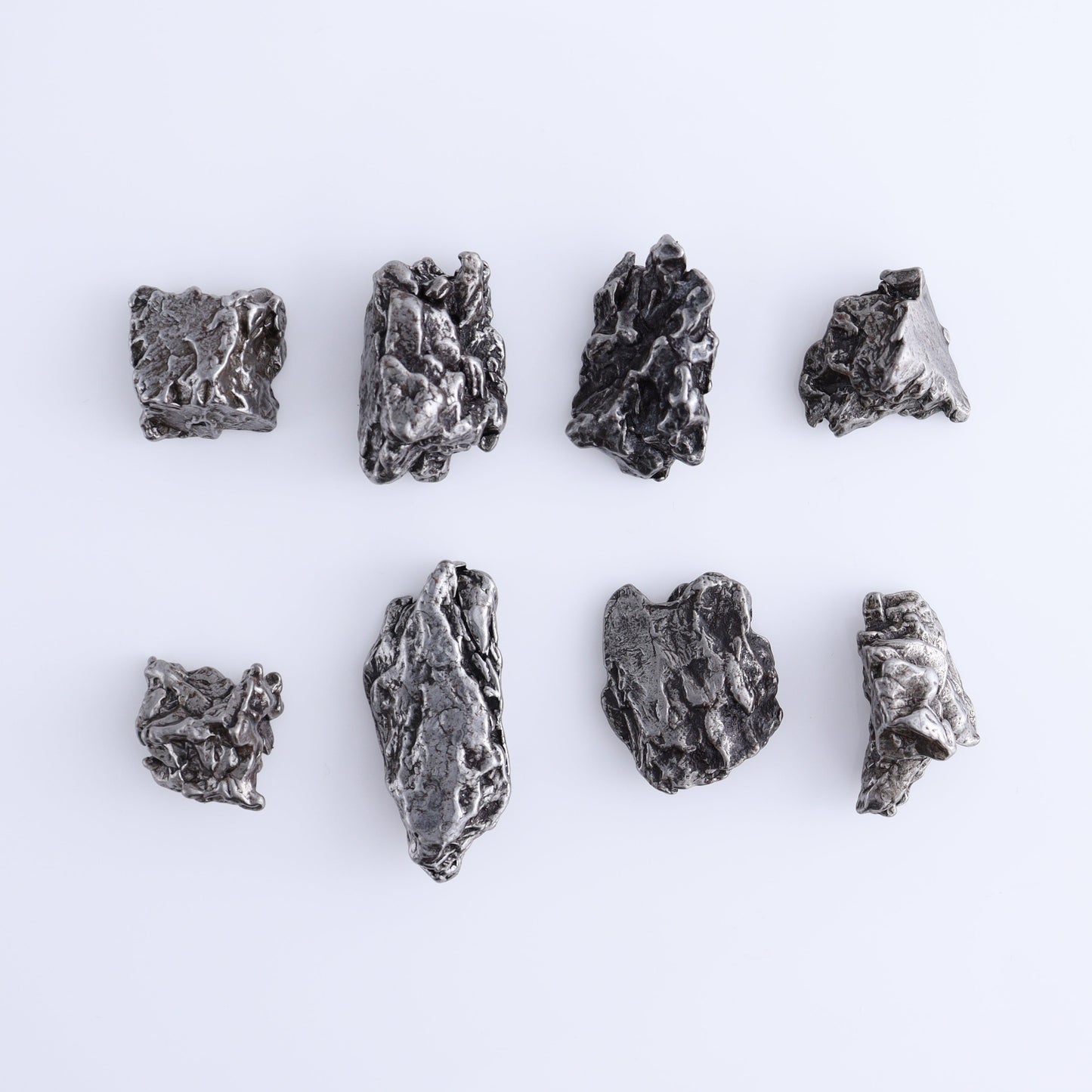 Campos del Cielo Meteorites Set of 8 - Expert Wholesale and Supplier of Wholesale Crystals & Bulk Gemstones, ["Meteorite","Rough","Roughs"]